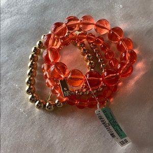 ✅Inc coral bracelet set